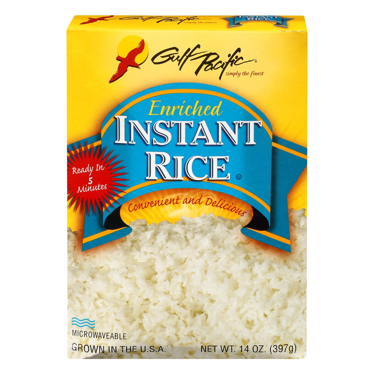 slide 1 of 10, Gulf Pacific Enriched Instant Rice 14 oz, 14 oz