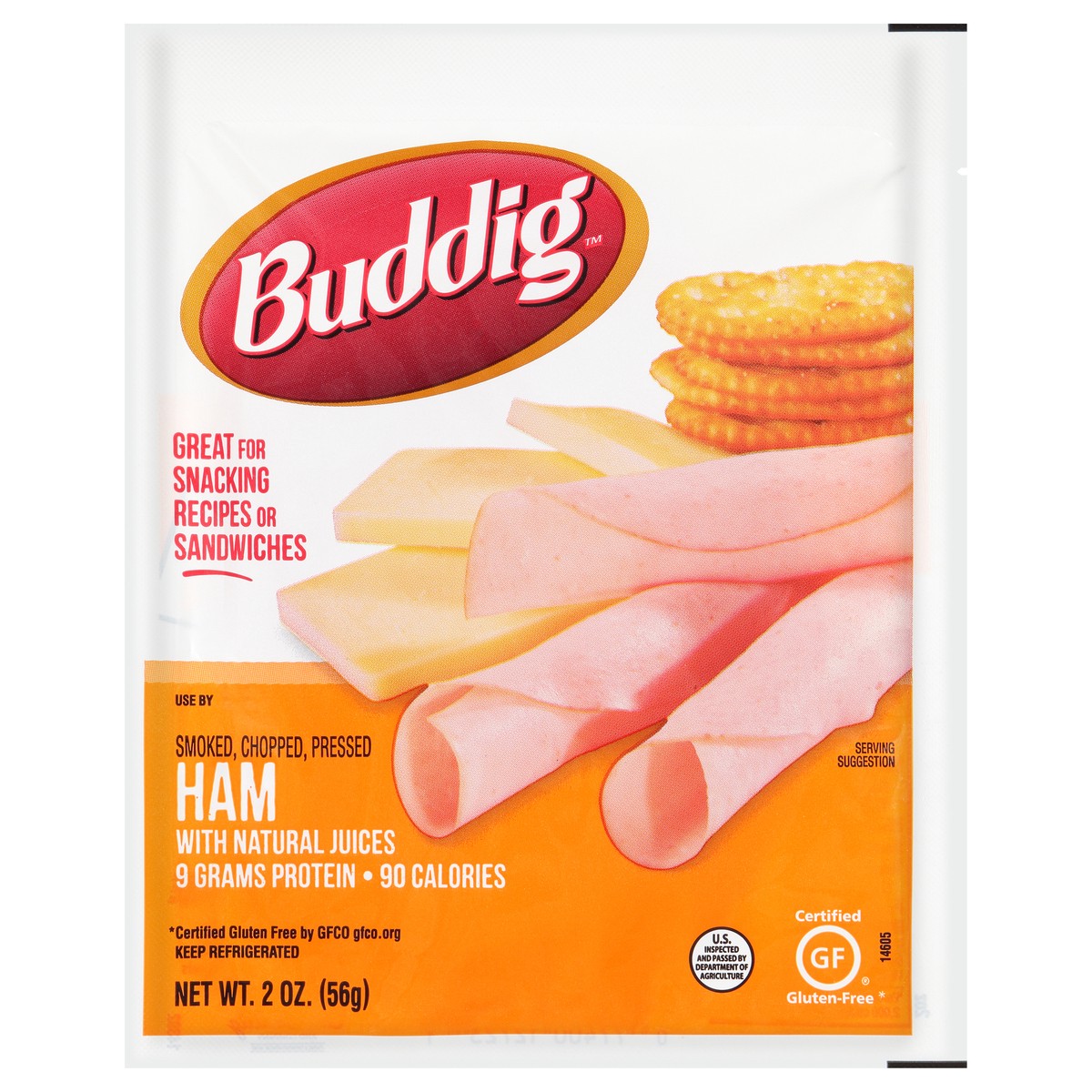 slide 1 of 7, Buddig Original Ham, 2 oz, 2 oz