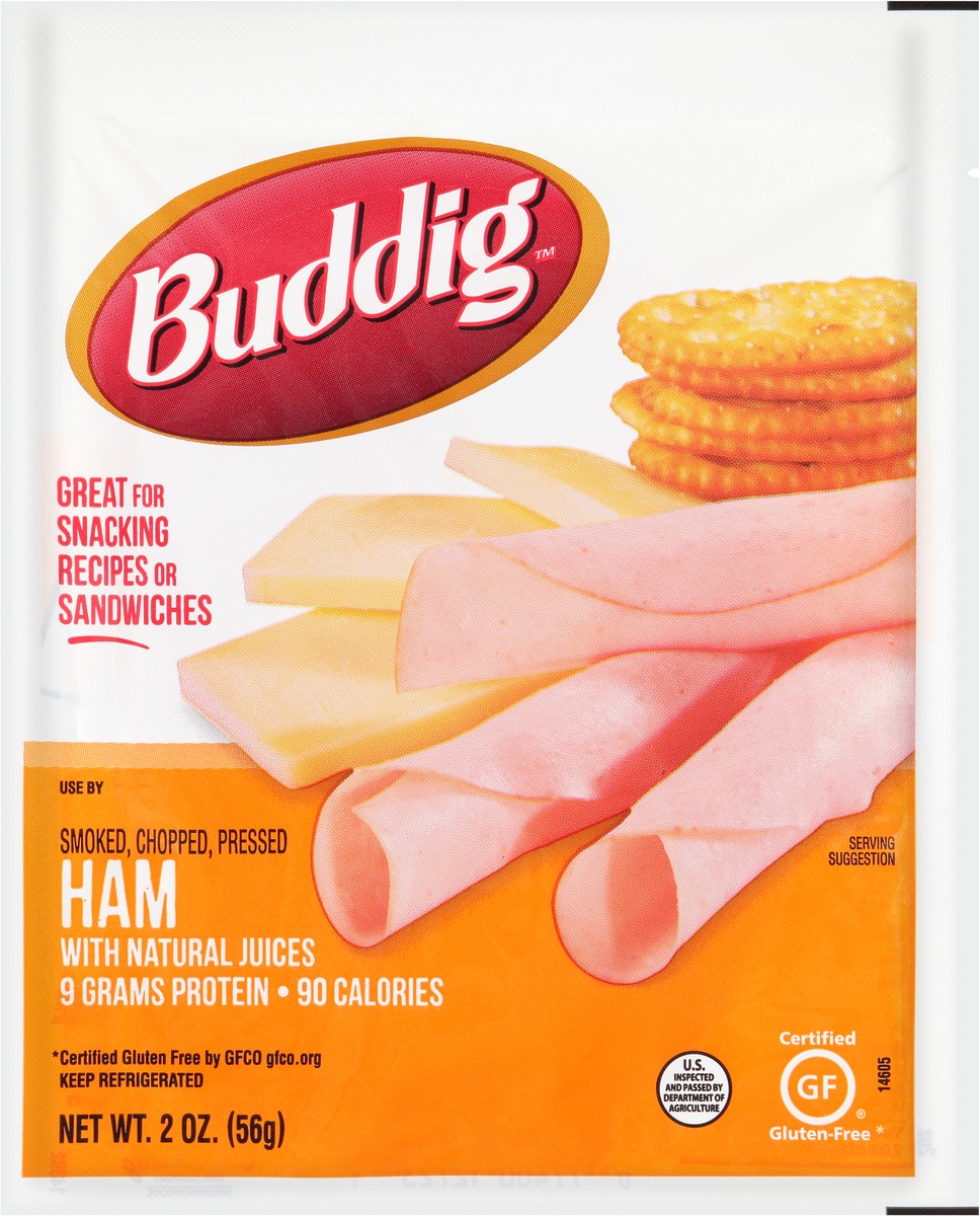 slide 4 of 7, Buddig Original Ham, 2 oz, 2 oz