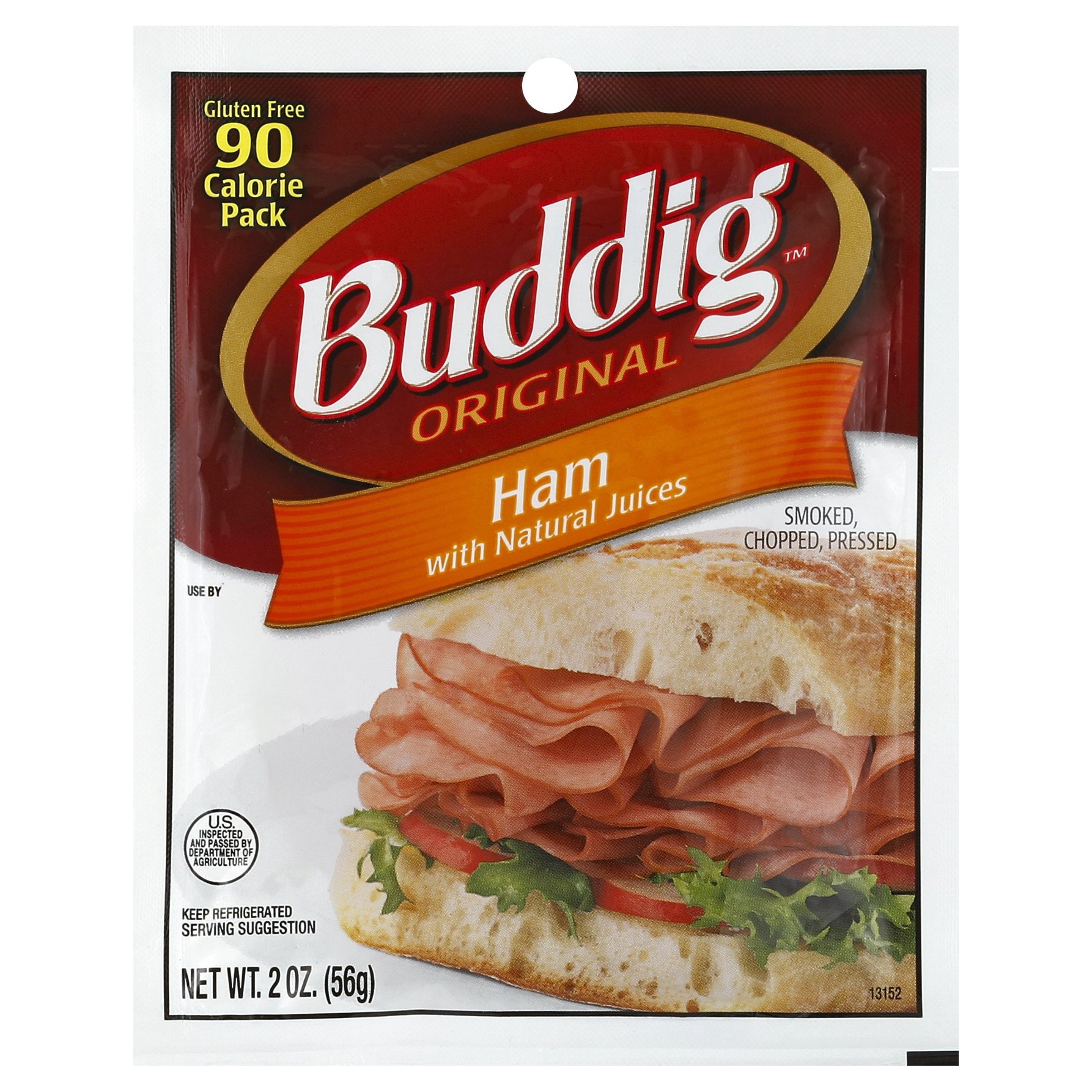 slide 1 of 7, Buddig Original Ham, 2 oz, 2 oz
