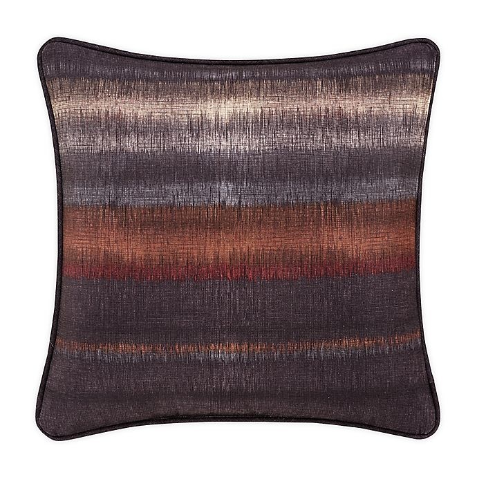 slide 1 of 2, J. Queen New York Mesa Square Throw Pillow - Chocolate, 20 in