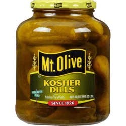 Mt. Olive Kosher Dills Pickles - 46 fl oz Jar