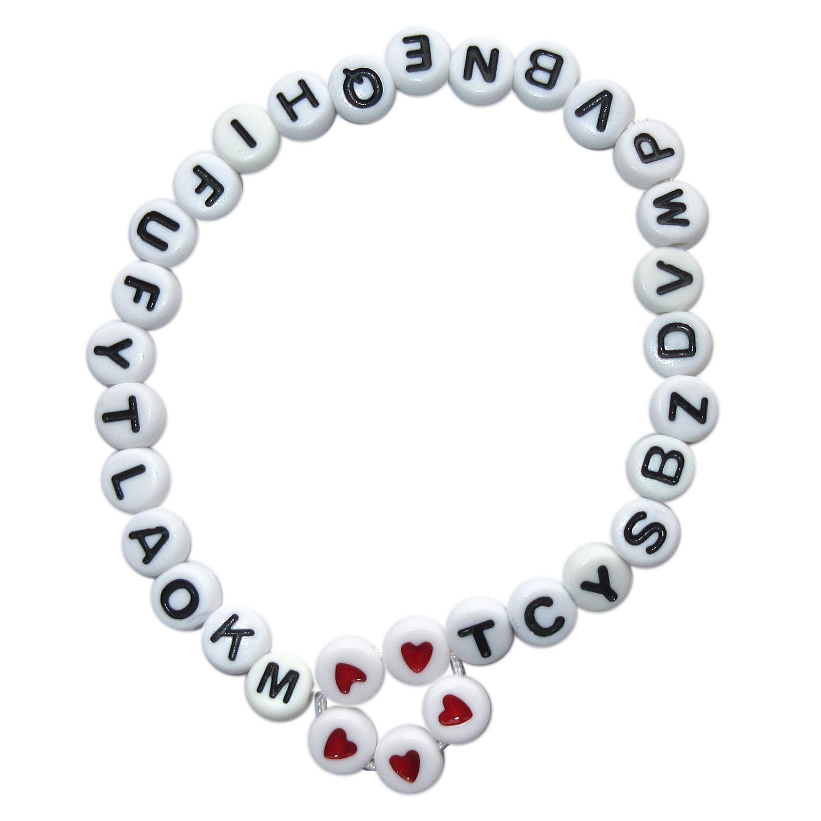slide 4 of 4, White Round Alphabet Beads By Creatology, 0.3 in