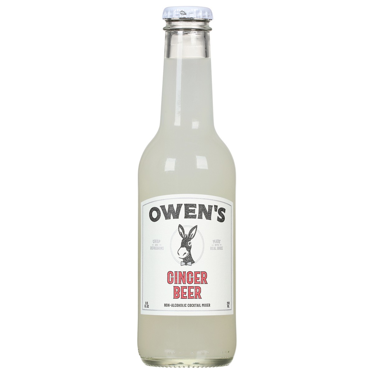 slide 1 of 1, Owen's Non-Alcoholic Ginger Beer Cocktails Mixer - 8.5 fl oz, 8.5 fl oz