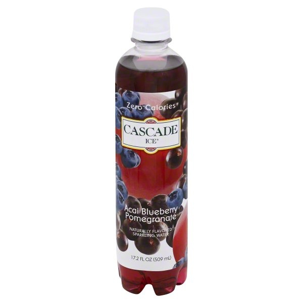 slide 1 of 4, Cascade Ice Acai Blueberry Pomegranate Water, 17.2 fl oz