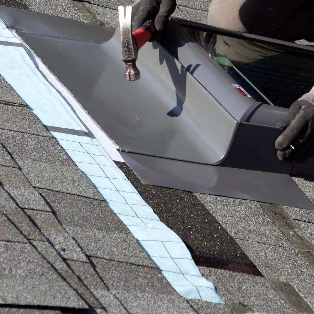 slide 3 of 6, VELUX 21-in x 45.75-in Deck mount skylight flashing kit, 1 ct