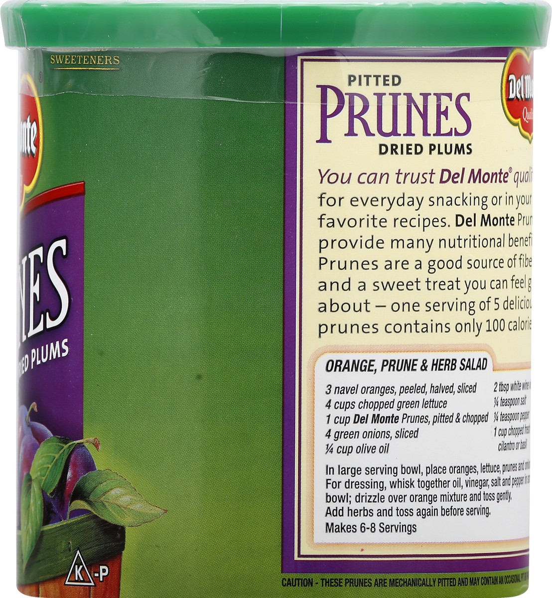 slide 3 of 9, Del Monte Prunes, Pitted, 16 oz