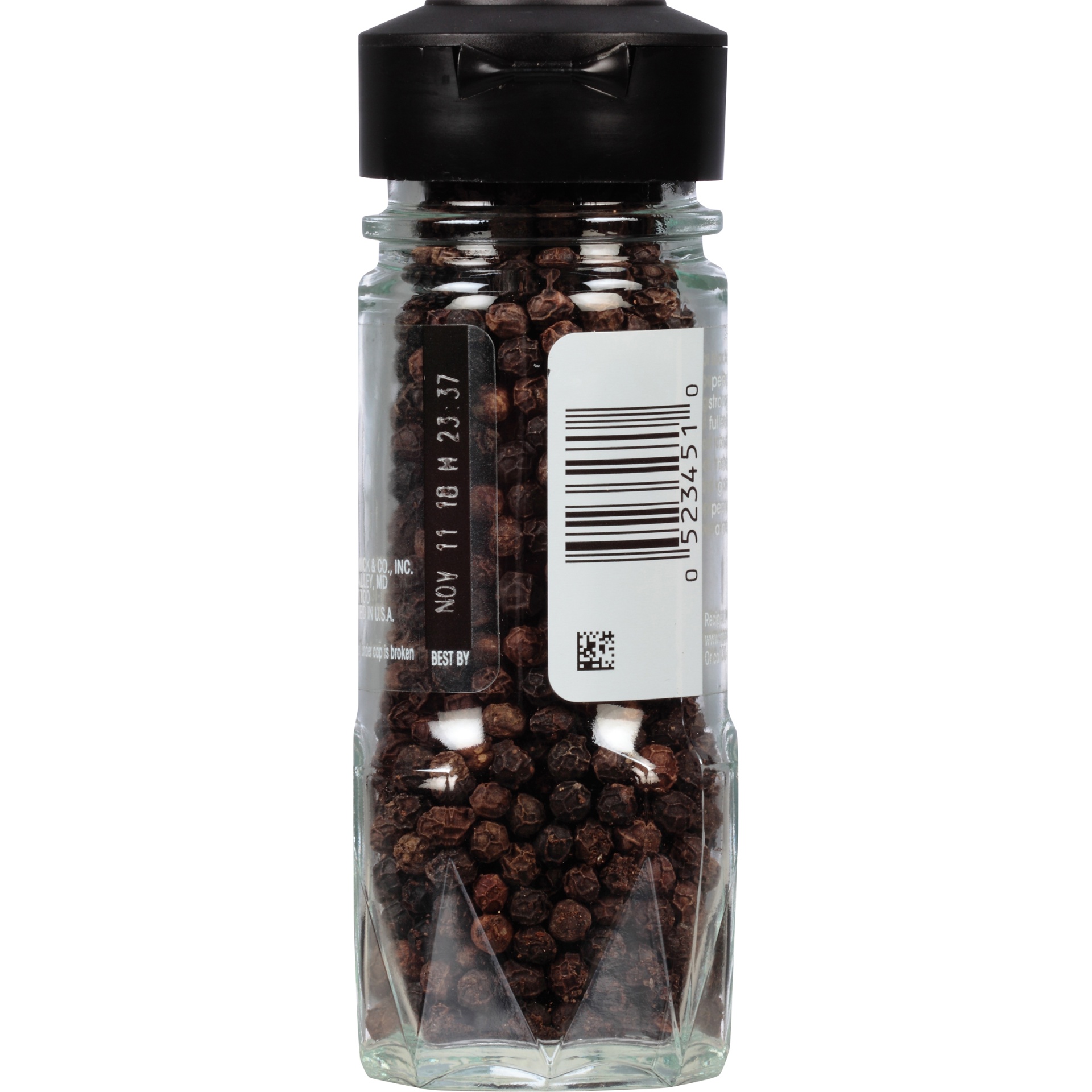 slide 4 of 4, McCormick Gourmet Tellicherry Black Peppercorns, 1.87 oz