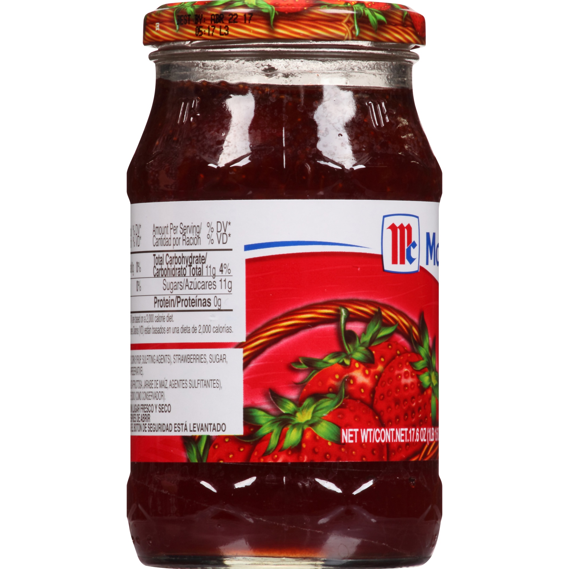 slide 2 of 6, McCormick Mermelada Fresa Strawberry Fruit Spread, 17.6 oz