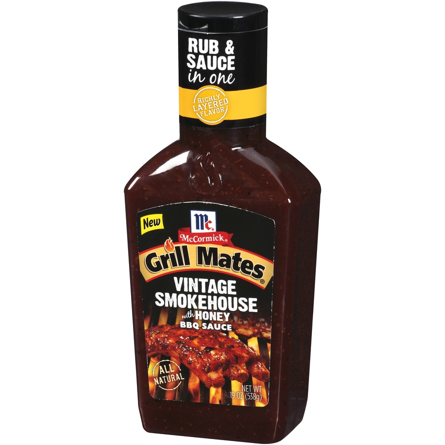 McCormick Grill Mates Vintage Smokehouse With Honey Bbq Sauce 19 oz Shipt