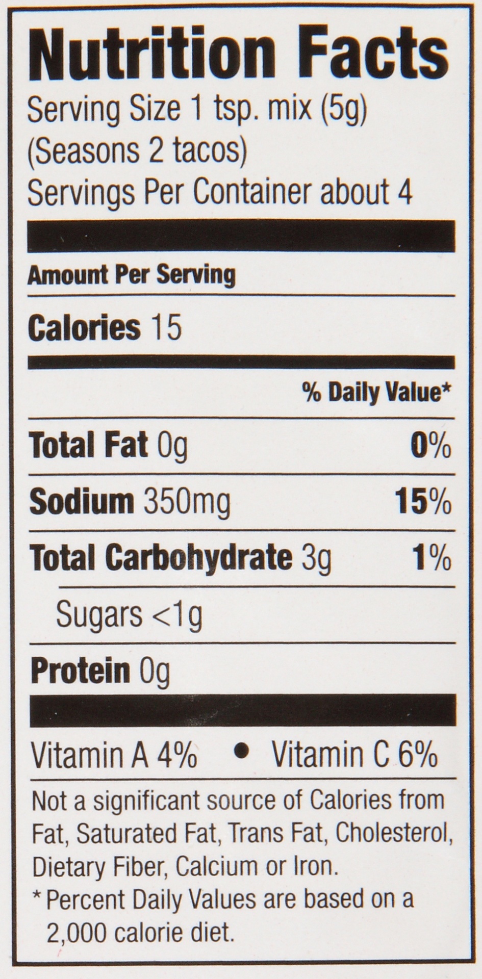 slide 4 of 6, McCormick Zesty Garlic Shrimp Taco Seasoning Mix, 0.75 oz