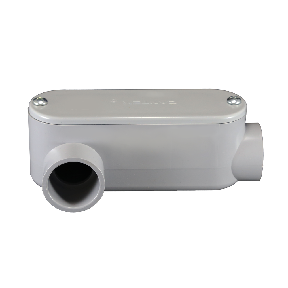 slide 2 of 5, CANTEX Conduit Body 3/4-in PVC Type LR conduit bodies, 1 ct