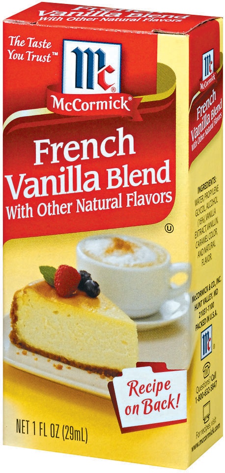 slide 3 of 3, McCormick French Vanilla Blend, 1 fl oz