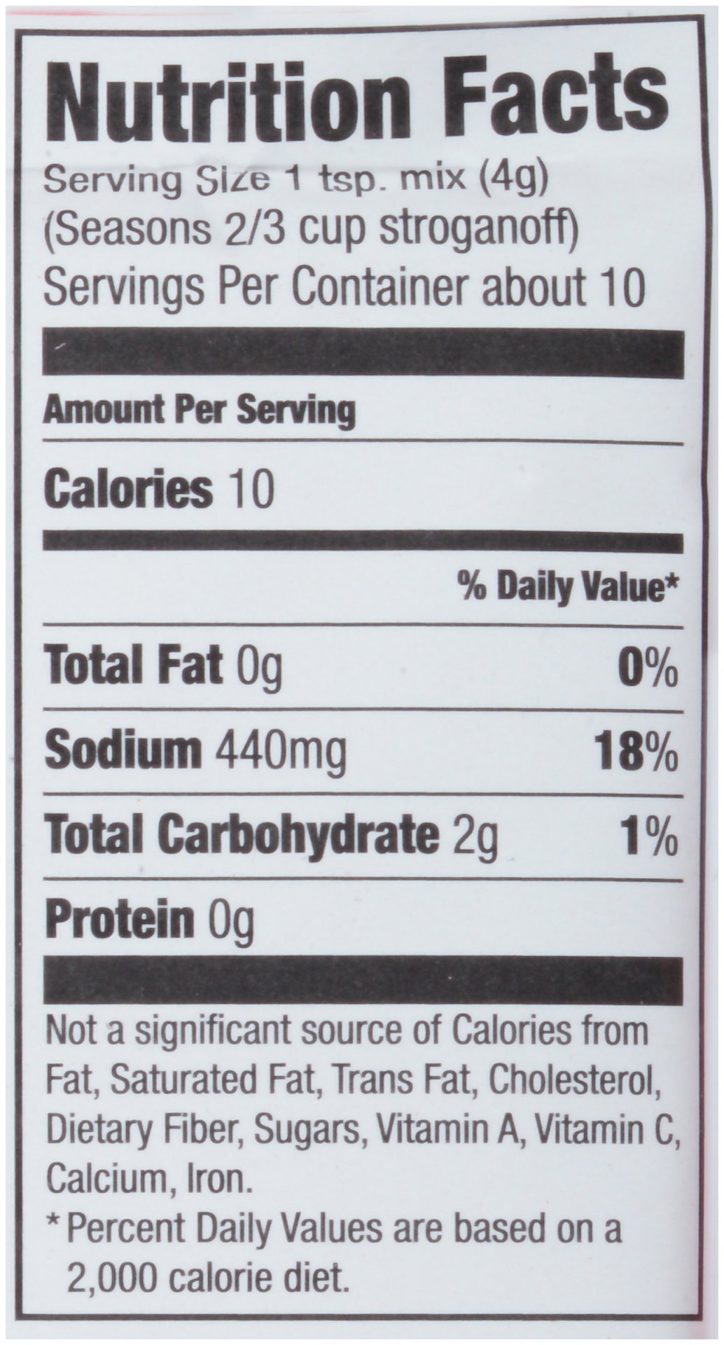 slide 4 of 6, McCormick Slow Cookers Beef Stroganoff Seasoning Mix, 1.5 oz