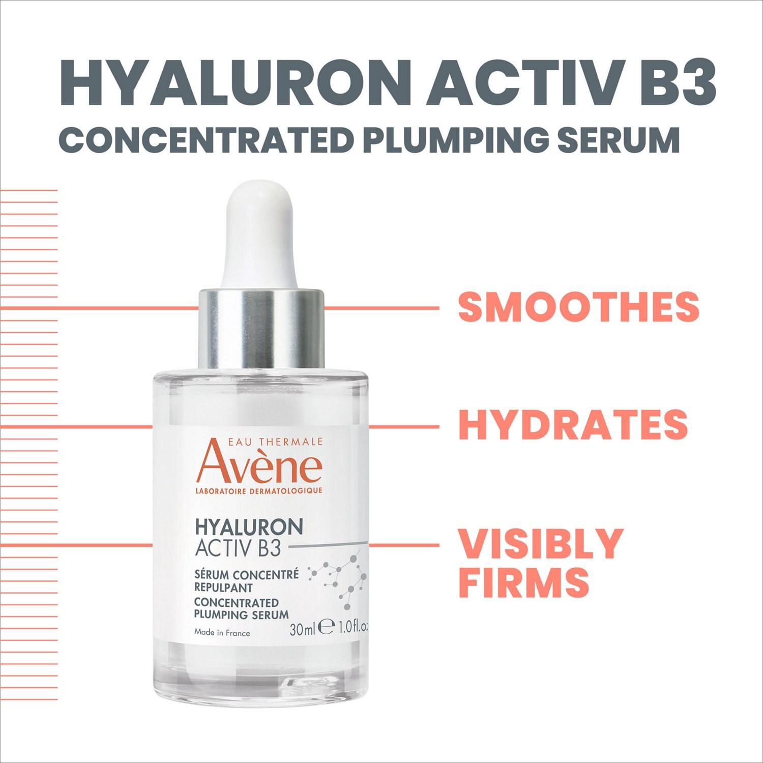 slide 2 of 6, Avène Hyaluron Activ B3 Concentrated Plumping Serum 1.0 fl oz, 1 fl oz