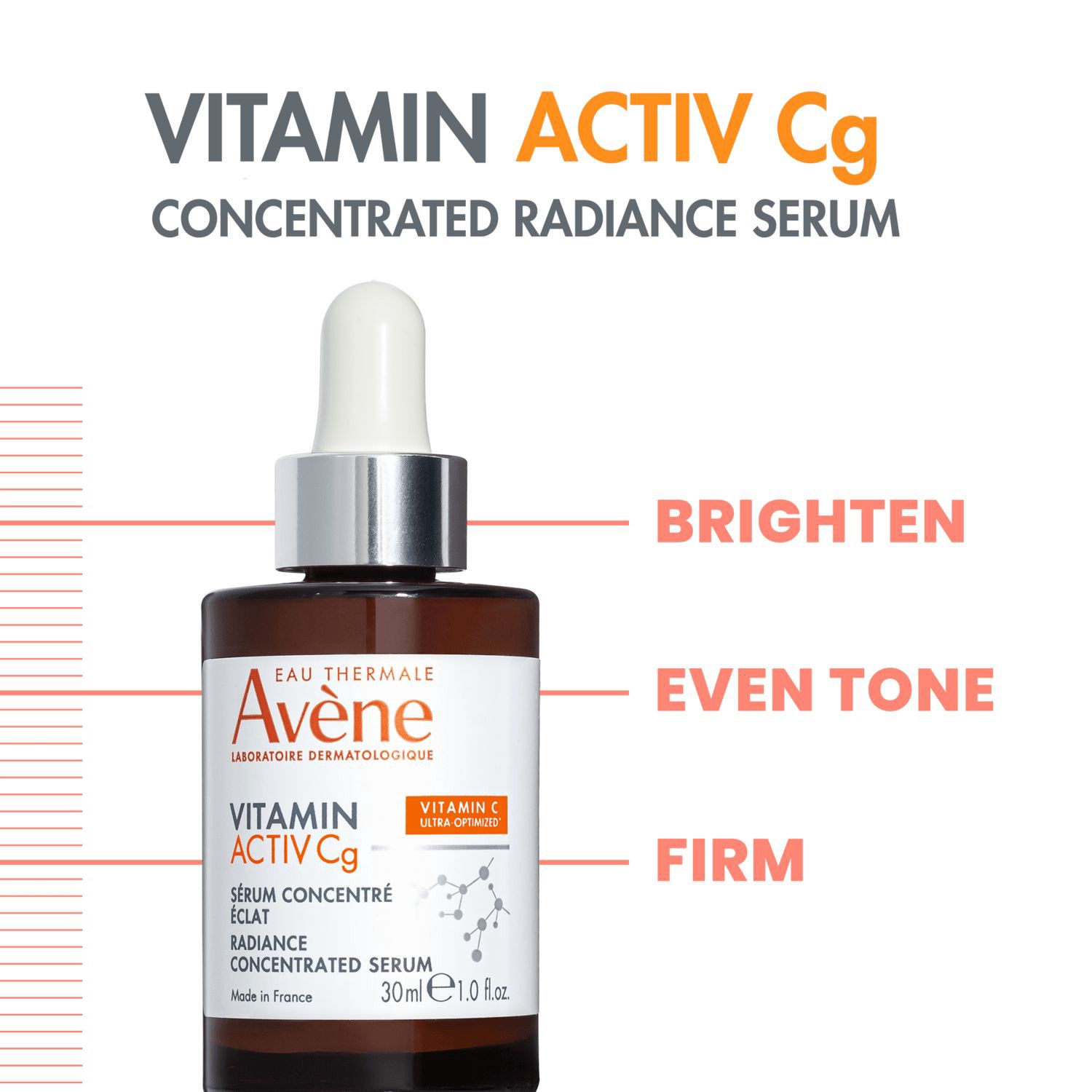 slide 7 of 7, Avène Vitamin Activ Cg Radiance Concentrated Serum 1.0 fl oz, 1 fl oz