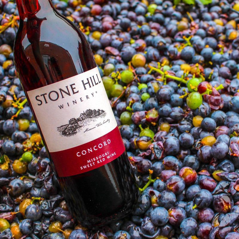 slide 5 of 5, Stone Hill Winery Stone Hill Concord Grape Wine - 750ml Bottle, 750 ml