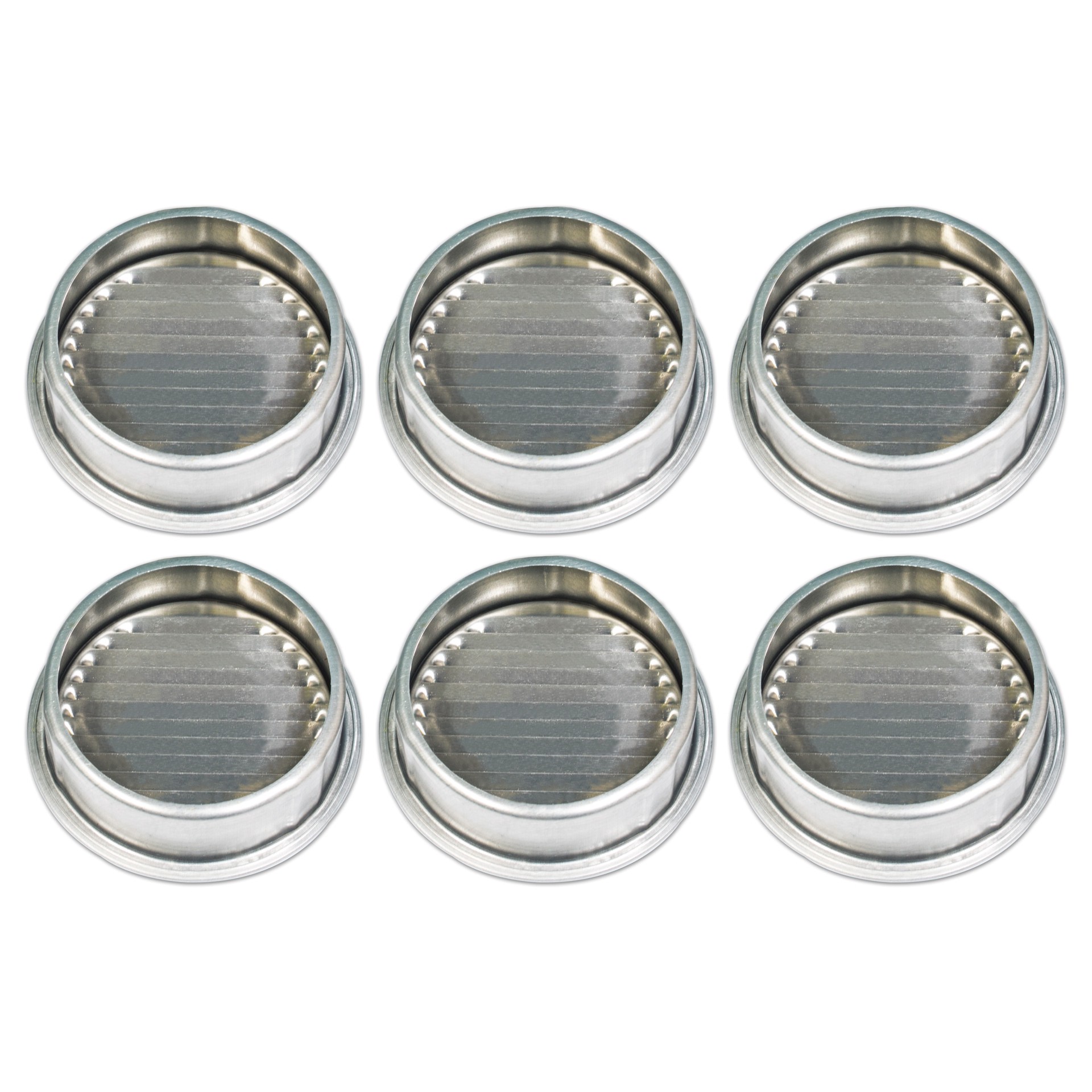 slide 4 of 6, Gibraltar Building Products 2.375-in x 2.375-in Silver Aluminum Soffit Vent, 1 ct