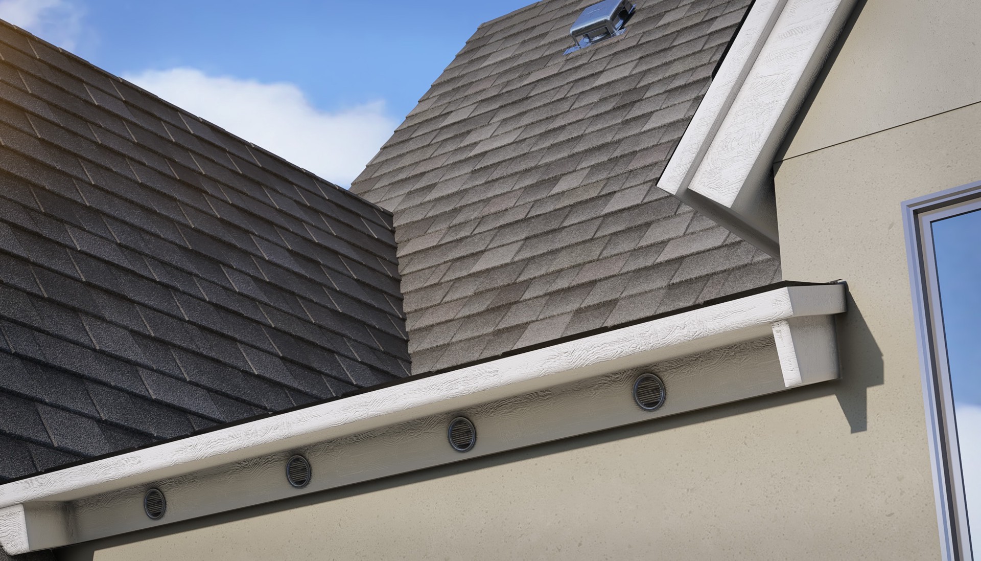 slide 5 of 6, Gibraltar Building Products 3.4-in x 3.4-in Silver Aluminum Soffit Vent, 1 ct