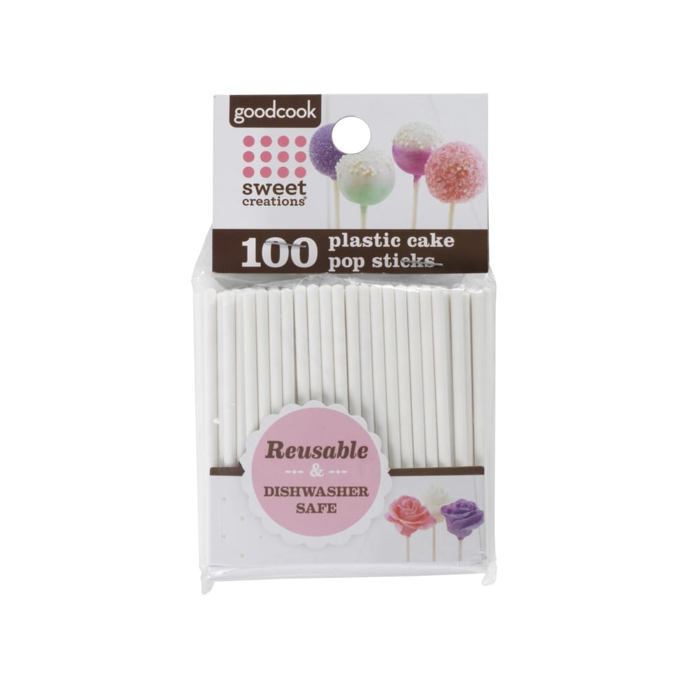 slide 1 of 1, Sweet Creations By Goodcook Plastic Cakepop Sticks, 100 ct