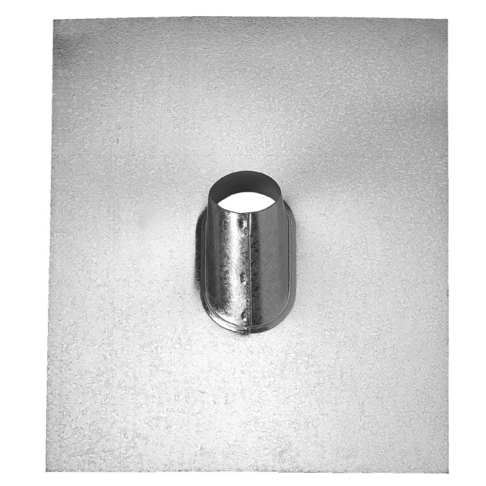 slide 1 of 6, Gibraltar Building Products 1-1/2-in x 18.75-Inches Galvanized steel Vent and Pipe Flashing, 1 ct