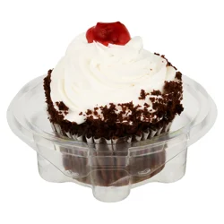 Bakery Black Forest Jumbo Cupcake Single Serve