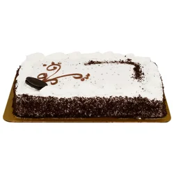 Bakery Cookies & Cream Cake 1/4 Sheet