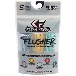 The Klean Freak Flusher Flushable Wipes 5ct - EA