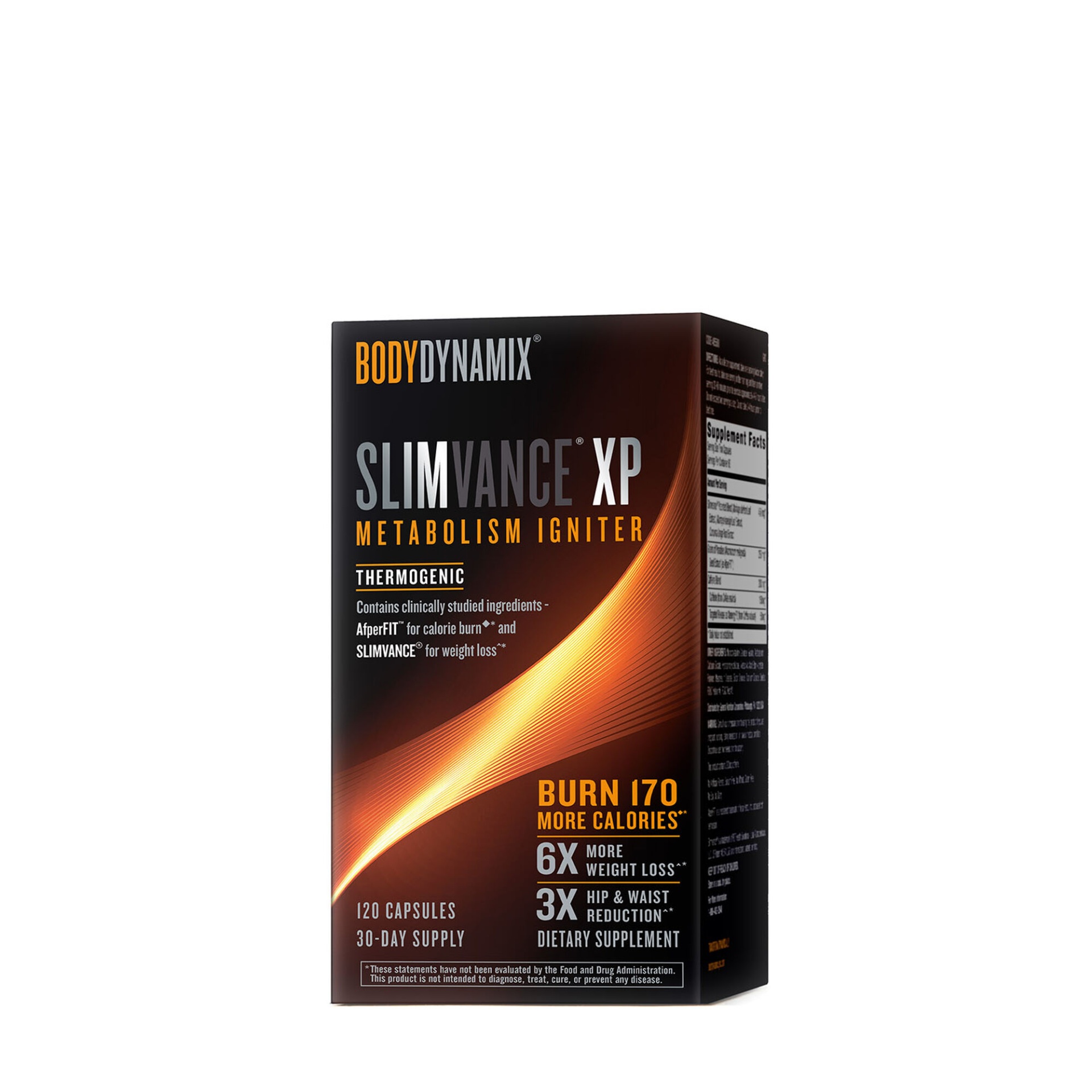 slide 1 of 1, BodyDynamix Slimvance XP Thermogenic, 120 ct