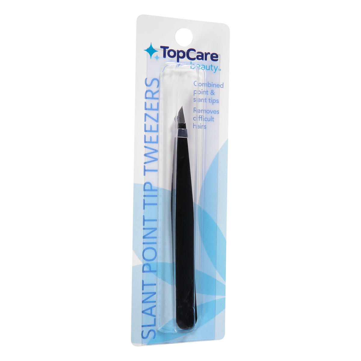 slide 7 of 9, TopCare Beauty Slant Point Tip Tweezer 1 ea, 1 ct