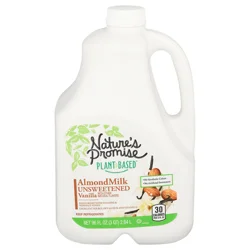 Nature's Promise Plant Based Almondmilk Unsweetened Vanilla