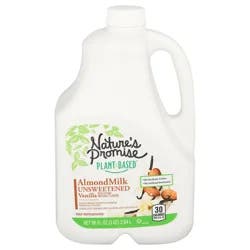 Nature's Promise Plant Based Almondmilk Unsweetened Vanilla
