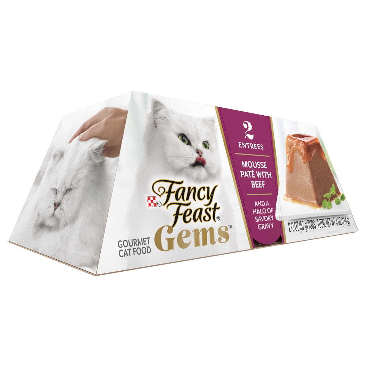 slide 5 of 10, Fancy Feast Gems Beef Mousse, 4 oz