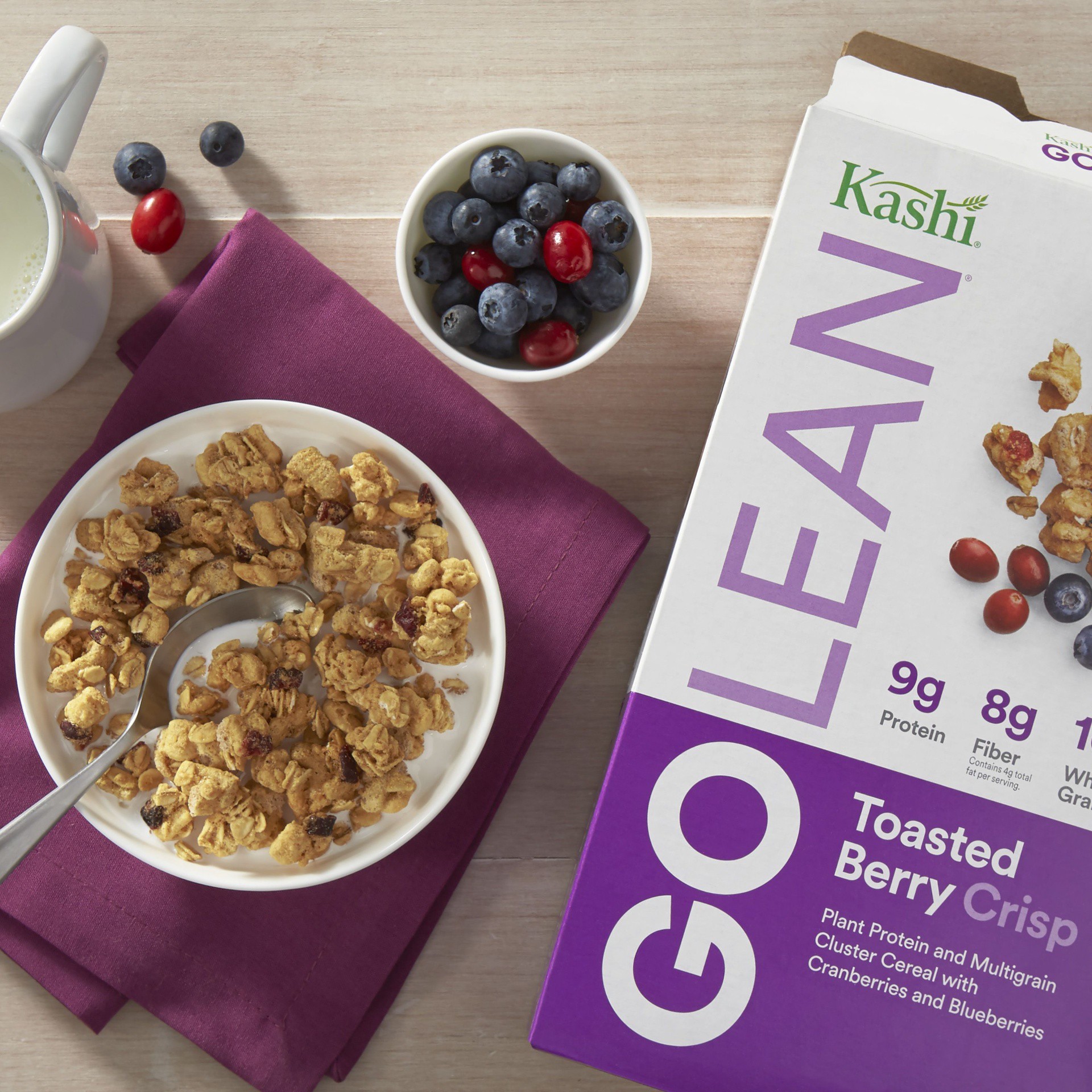 slide 2 of 7, Kashi Cereal, Toasted Berry Crumble, 15 oz