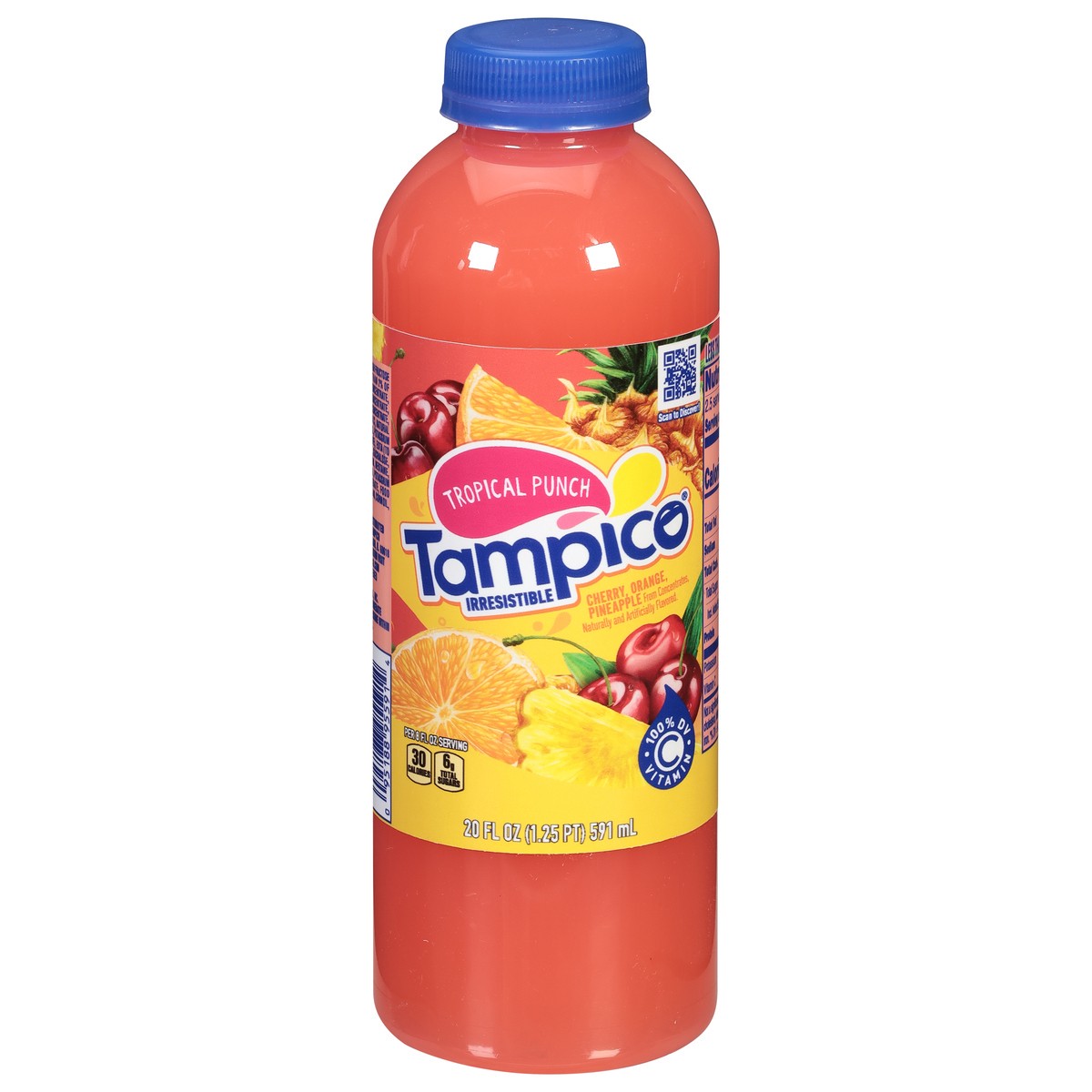 slide 1 of 9, Tampico Tropical Punch, 20 oz