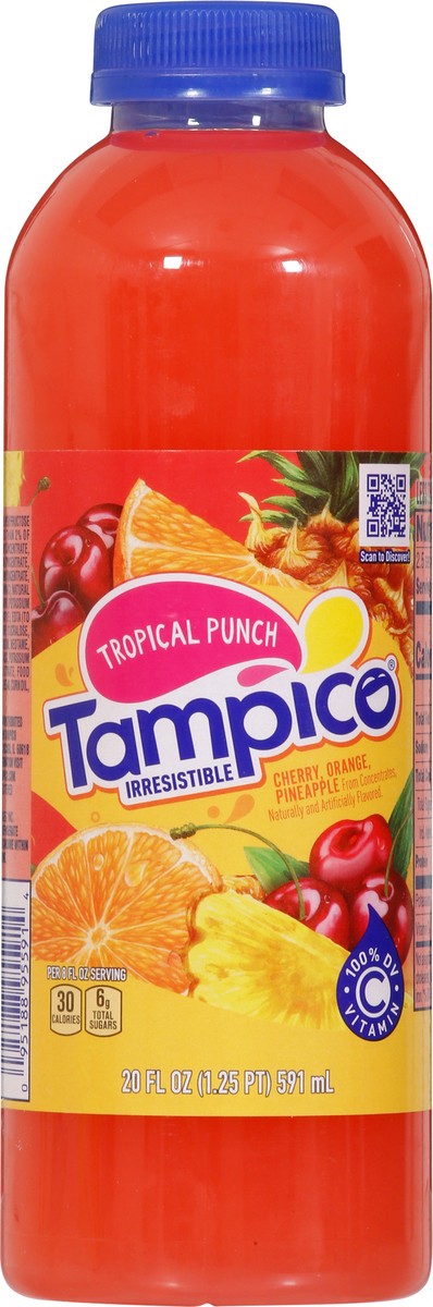 slide 2 of 9, Tampico Tropical Punch - 20 fl oz, 20 oz