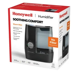 Honeywell Filter Free Warm Mist Humidifier, Black