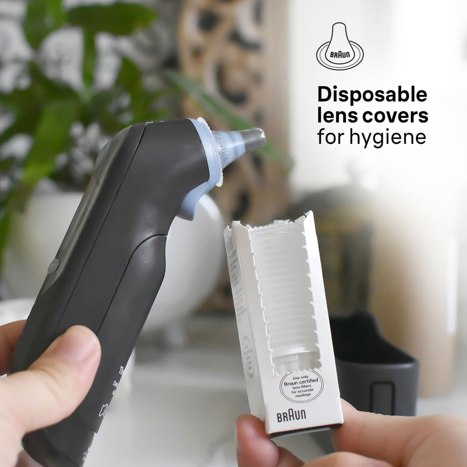 slide 5 of 7, Braun ThermoScan 7 Ear Thermometer, Black, 1 ct