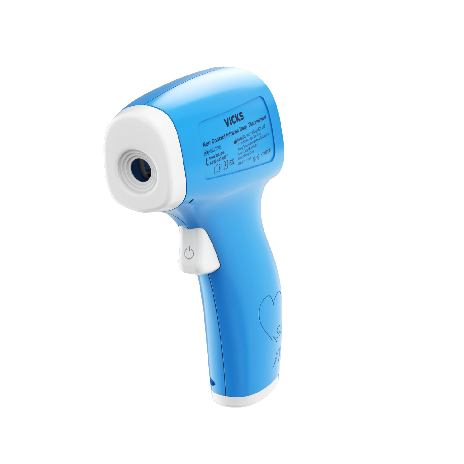 slide 2 of 4, Vicks Non Contact Infrared Body Thermometer, 1 ct