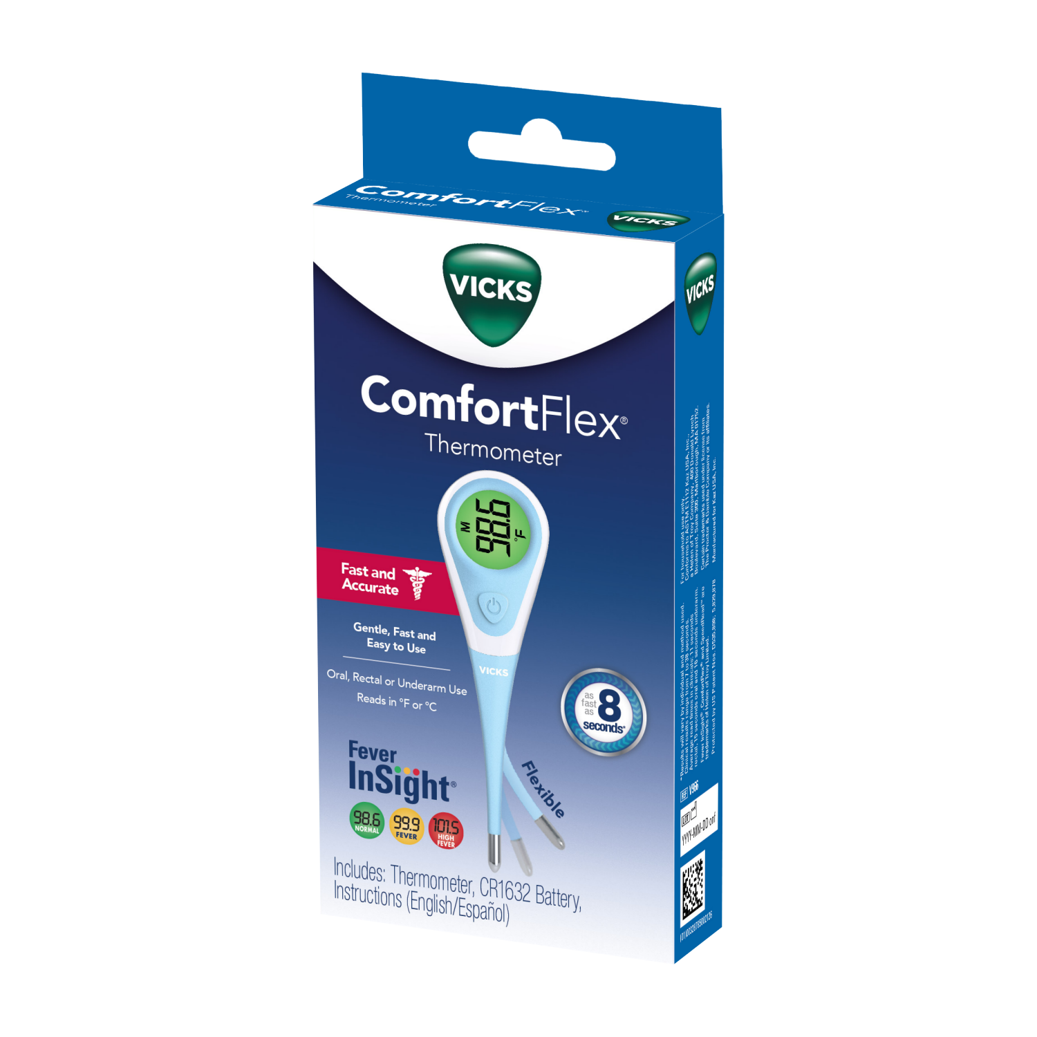 slide 1 of 3, Vicks Comforflex Thermometer, 1 ct