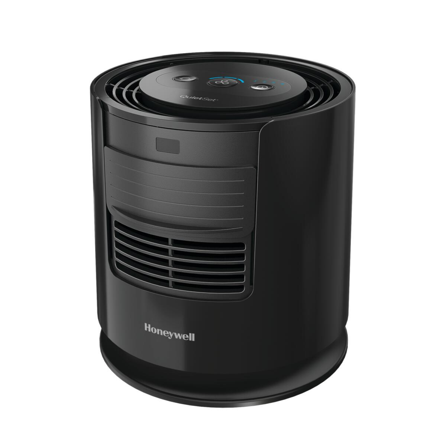 slide 6 of 8, Honeywell QuietSet Sleep Fan with Pink Noise, New, W 7.0" x H 7.4" x L 7.0", Black, HTF300B, black