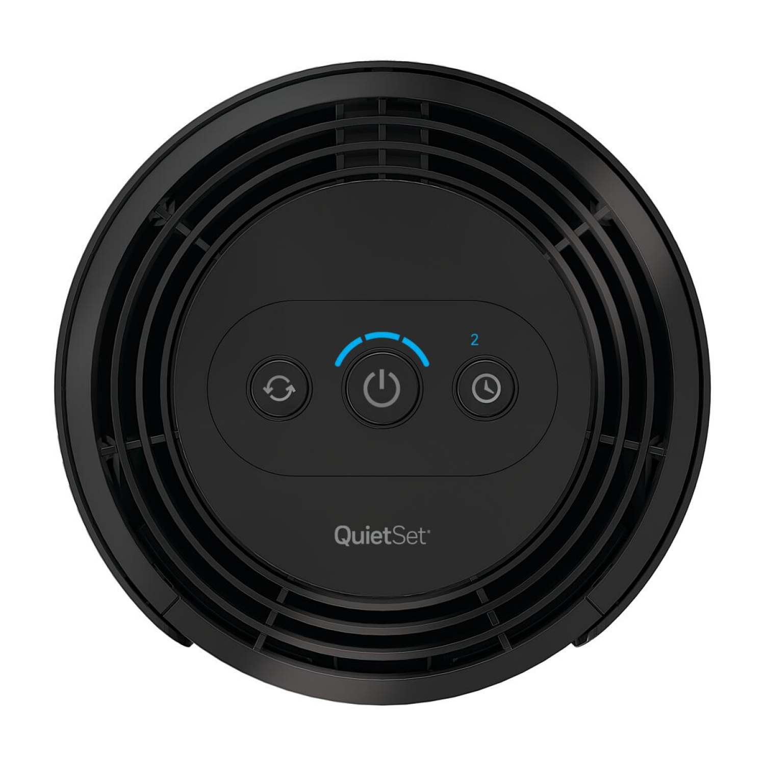 slide 8 of 8, Honeywell QuietSet Sleep Fan with Pink Noise, New, W 7.0" x H 7.4" x L 7.0", Black, HTF300B, black