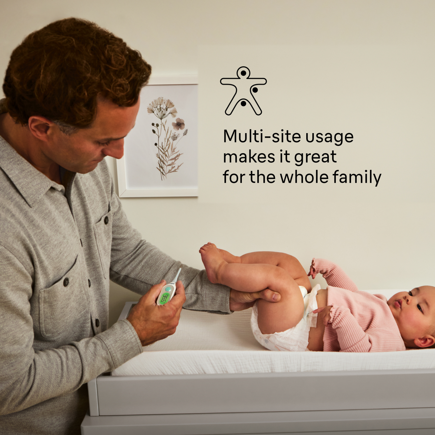 slide 5 of 7, Braun Digital Multi-Site Thermometer 1 Each, 1 ct