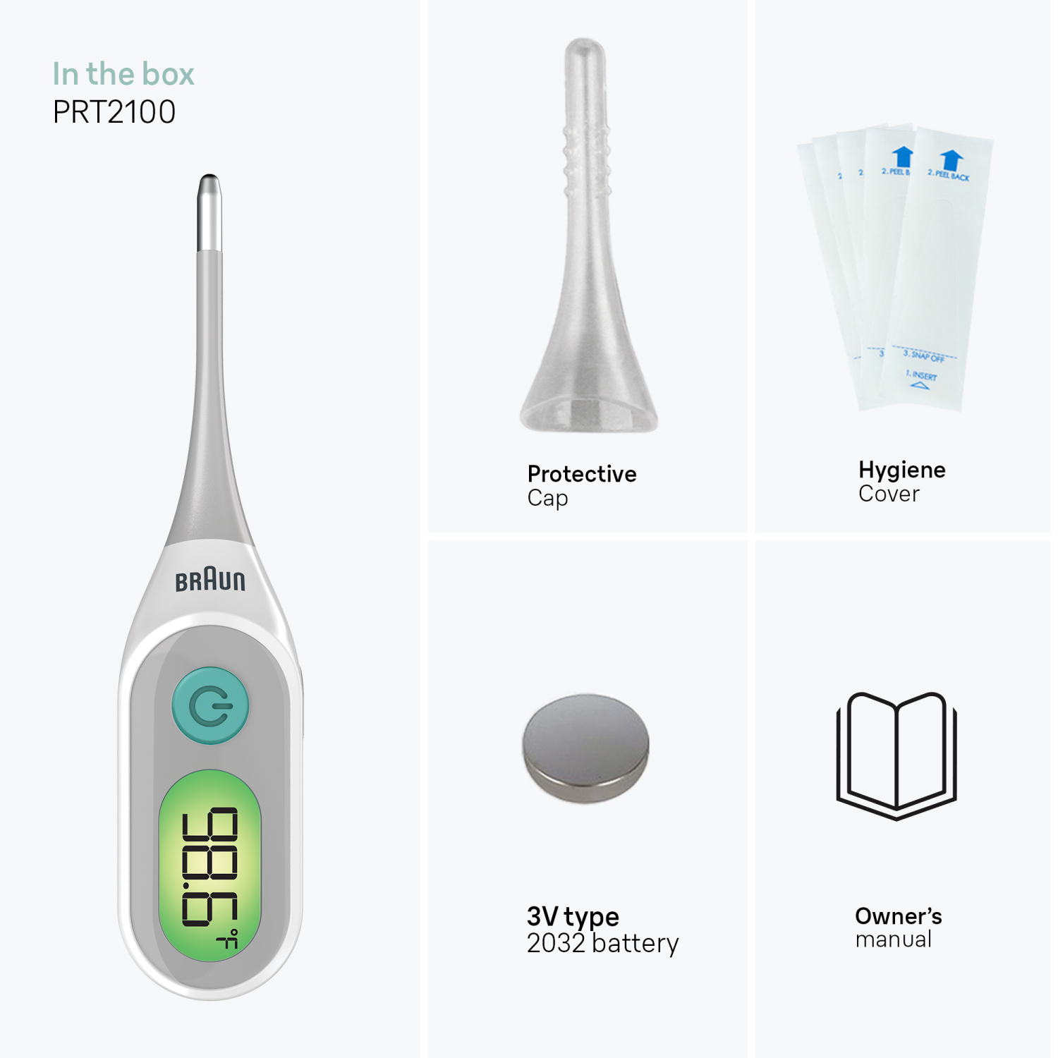 slide 6 of 7, Braun Digital Multi-Site Thermometer 1 Each, 1 ct