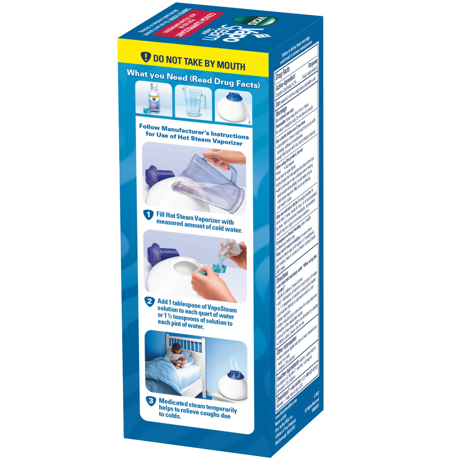 slide 5 of 6, Vicks VapoSteam Camphor Cough Suppressant 8 fl oz, 8 fl oz