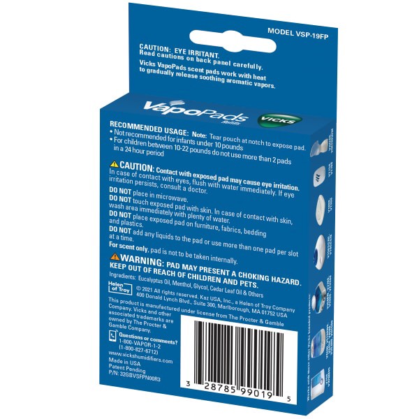 slide 5 of 13, Vicks VapoPads Allergy Refill Scent Pads, 12 ct