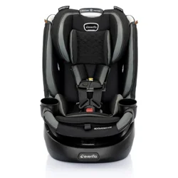 Evenflo Revolve360 Slim 2-in-1 Rotating Car Seat with Quick Clean Cover (Salem Black)