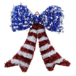 F C Young & Co Patriotic Bow Wreath