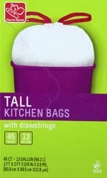 Harris Teeter Drawstring Kitchen Bags