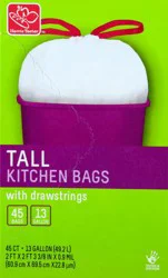 Harris Teeter Drawstring Kitchen Bags